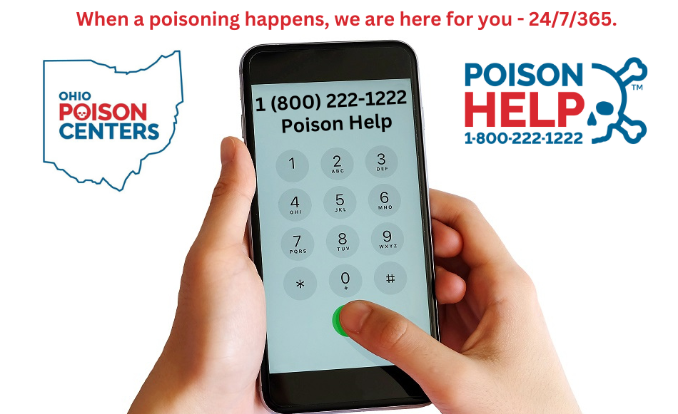 When a poisoning happens, we're here for you - 24/7/365